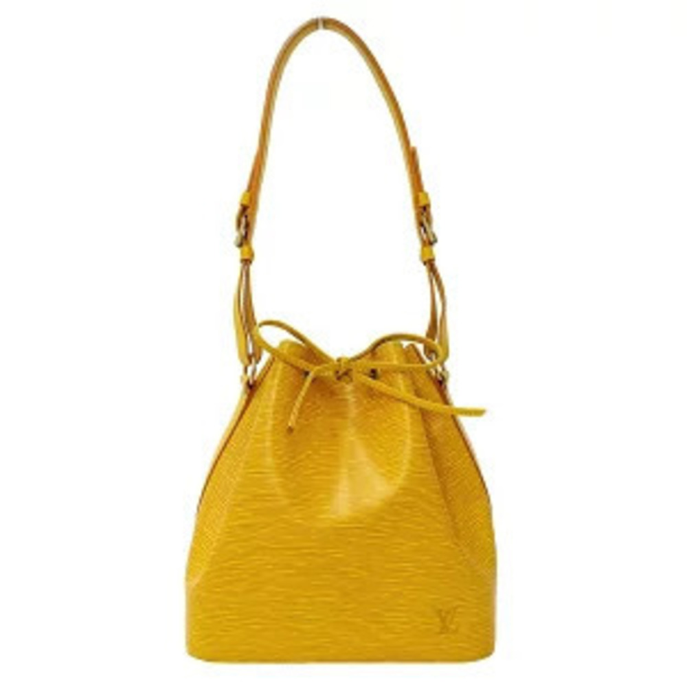 Louis Vuitton Bag Epi Shoulder Noe Tassili Yellow Drawstring Bucket